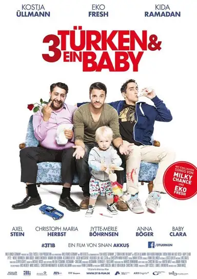 3 tuerken und ein baby